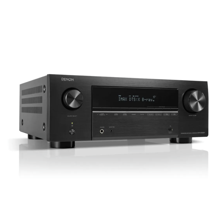 Denon AVR-X3800H 9.4-Channel 8K AV Receiver with Dolby Atmos & HEOS