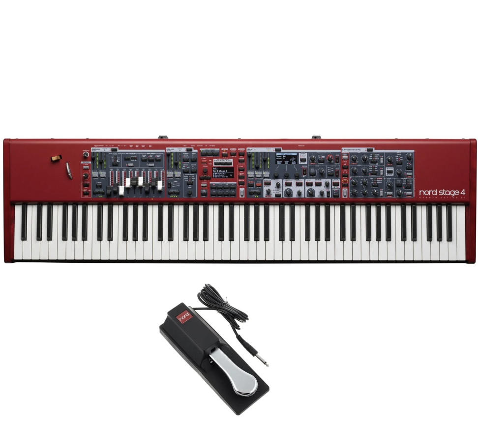 Nord Stage 4 88-Key Weighted Stage Piano with Synthesizer & Organ Engine