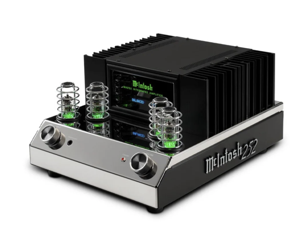 McIntosh MA252 Hybrid Stereo Integrated Amplifier with Tube Preamp & Solid-State Power